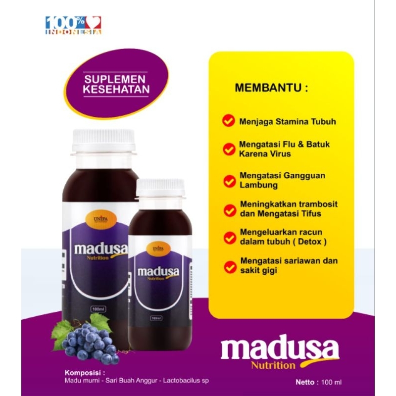 MADUSA - NUTRISI RASA ANGGUR UNTUK TUMBUH KEMBANG ANAK