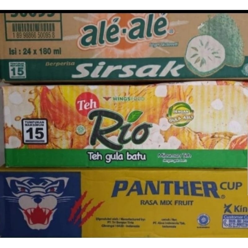 

Kardus seukuran ale2, rio,oky jelly, panther, dll