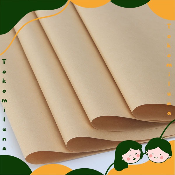 

Blank kraft cellophane flower wrapping paper aesthetic vintage retro kertas bungkus buket bunga HB1681
