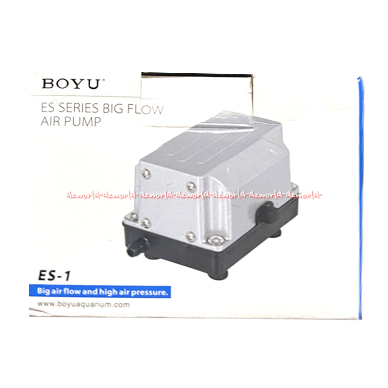 Boyu Es-1 Big Flow Aquarium Pompa Udara Akuarium Suara Tidak Bising Boyyu