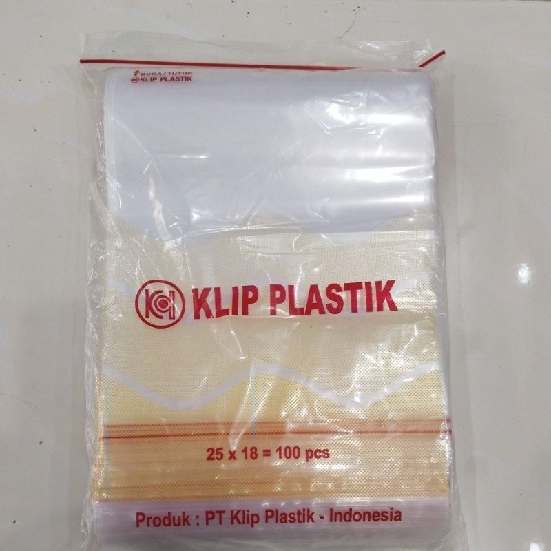 Plastik klip 25x18