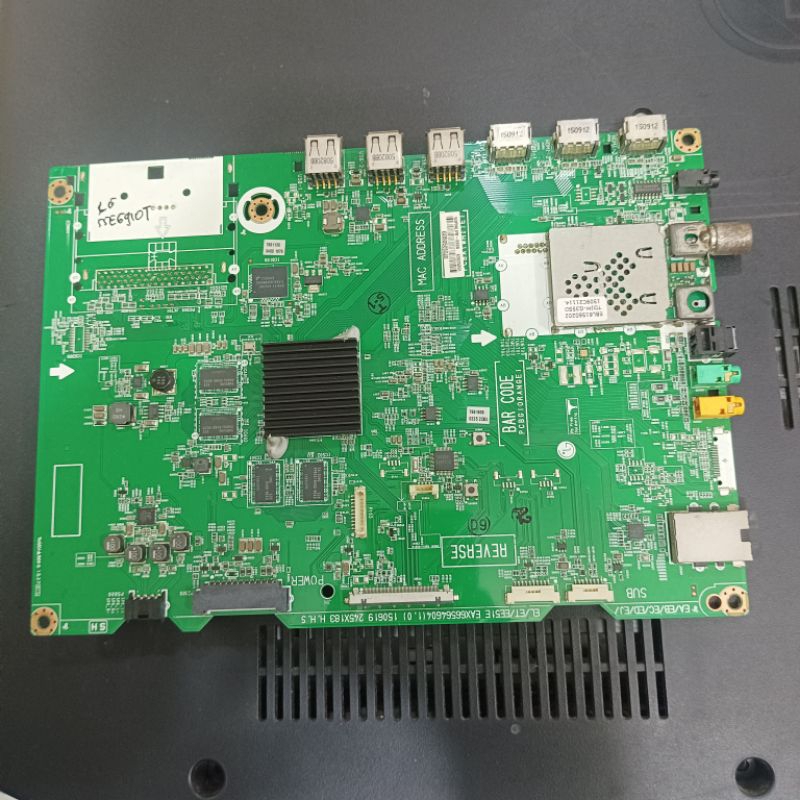 MB led tv LG 55EG910T - mainboard tv - mesin tv led