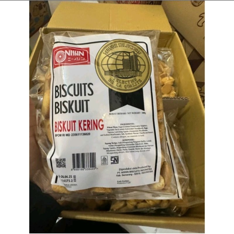 

Nissin Biskuit kering 300gr