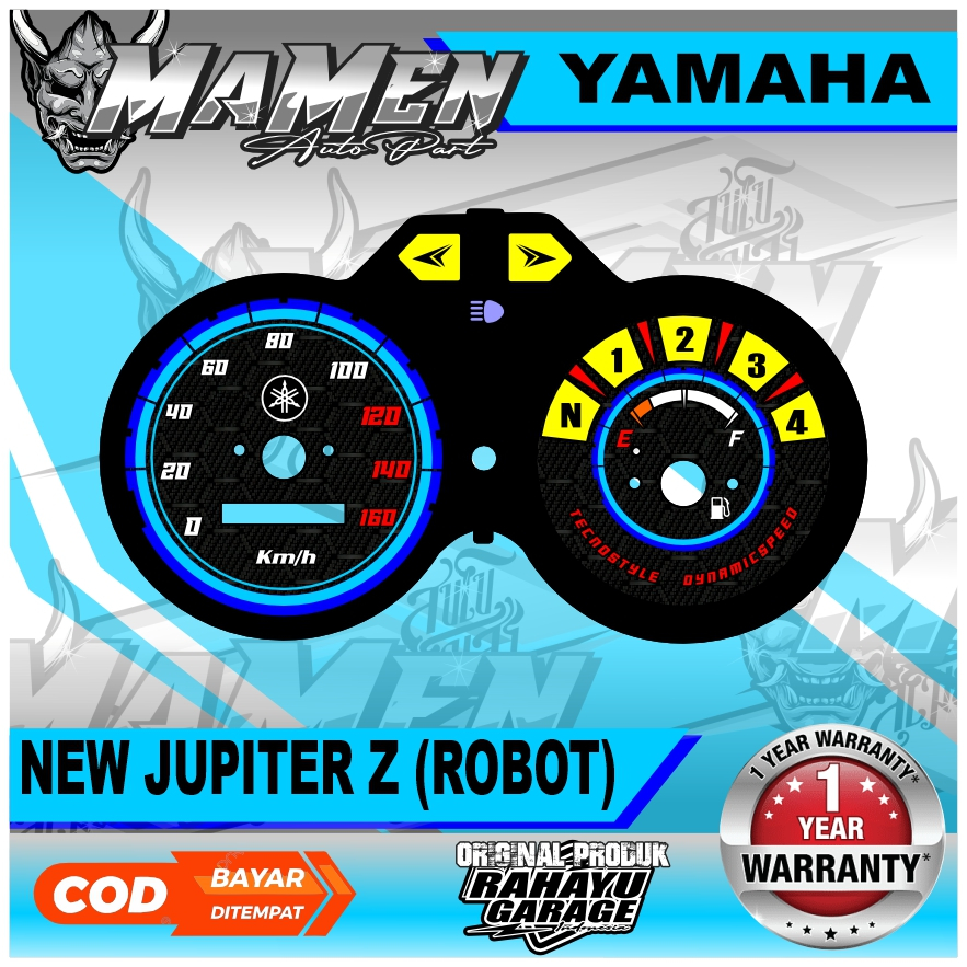 PAPAN SPEEDOMETER CUSTOM YAMAHA JUPITER ROBOT