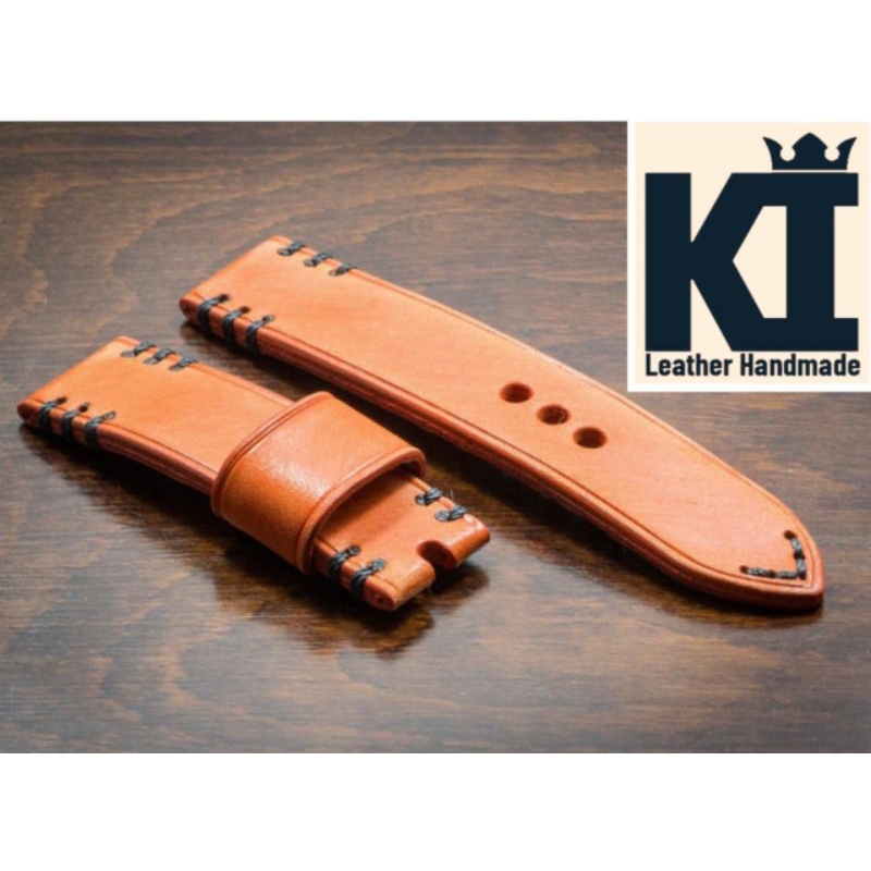 Strap tali jam tangan kulit asli Garut k05