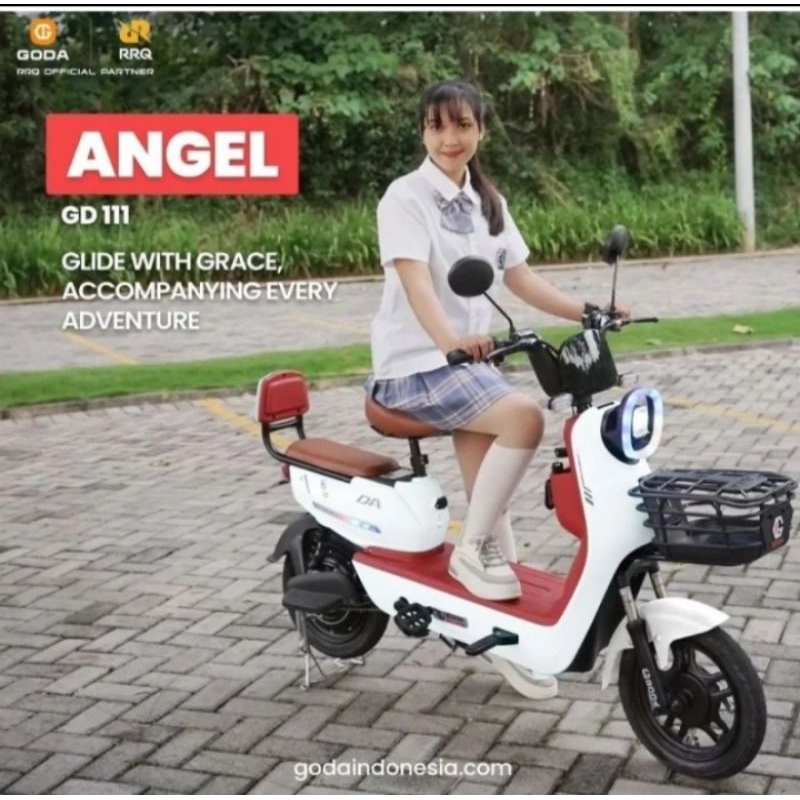 Sepedah Listrik Goda 111 Anggel Garansi Resmi