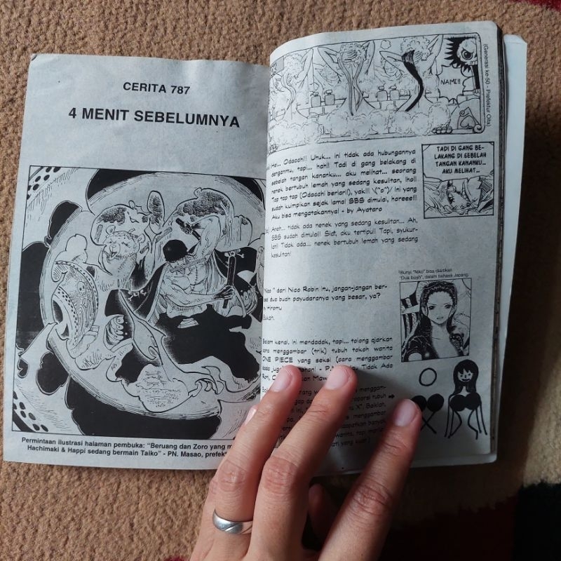 Komik One Piece 79 minus cover cek foto