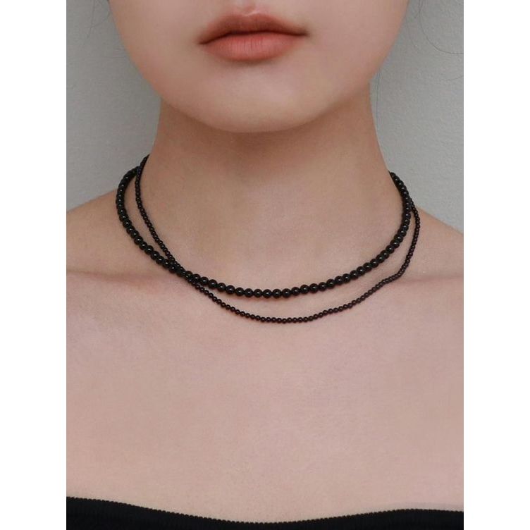 Mini Black Onyx Necklace
