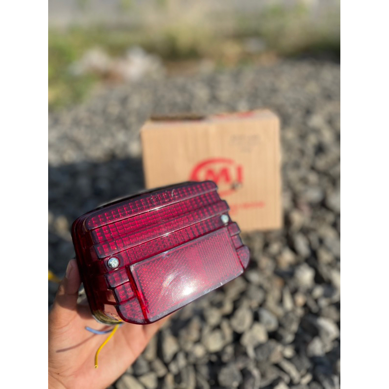 STOPLAMP GL100  LAMPU BELAKANG GL 100 DETAIL ORIGINAL