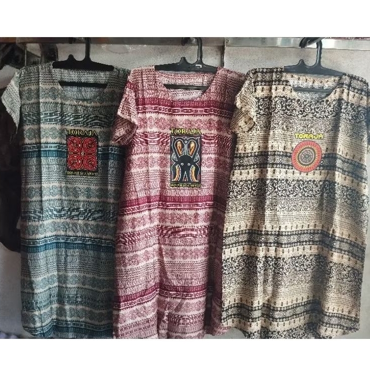 Daster Etnik Sablon Toraja