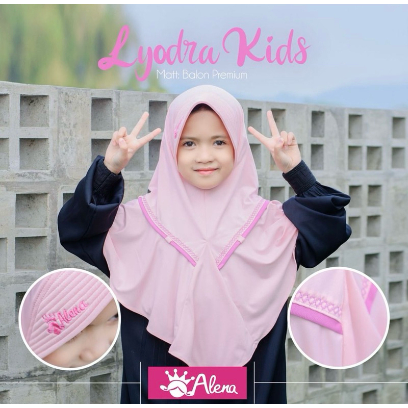 Alena Hijab Anak model Lyodra Ori by Alena