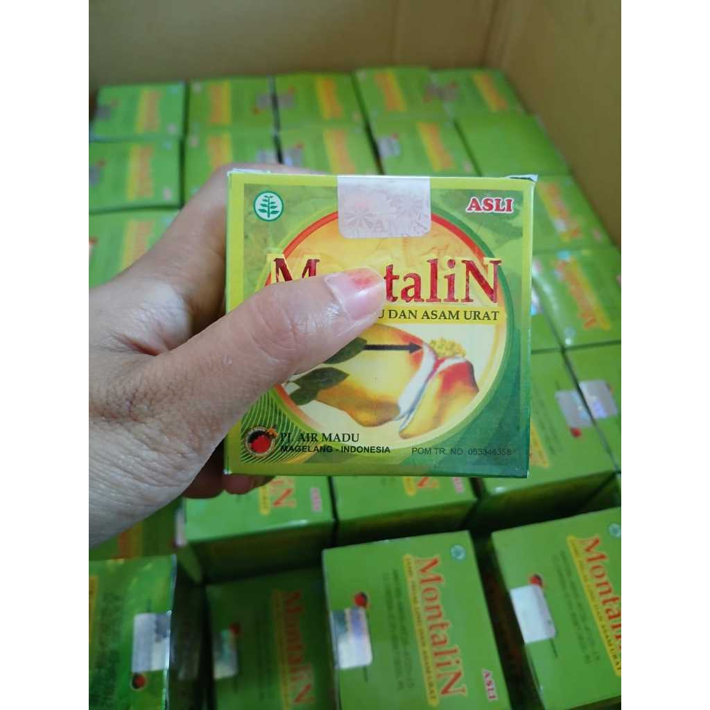 

COD KIRIM HARI INI 1 pack 10 sachet × 4 kpsl aturan minum: *minum secara teratur 2 kpsl *minum bila parah 2x2 kpsl per hari (montaline)