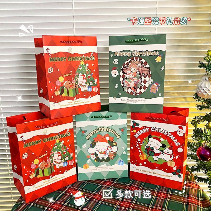 

PAPER BAG NATAL CHRISTMAS GIFT PAPER BAG MOTIF NATAL