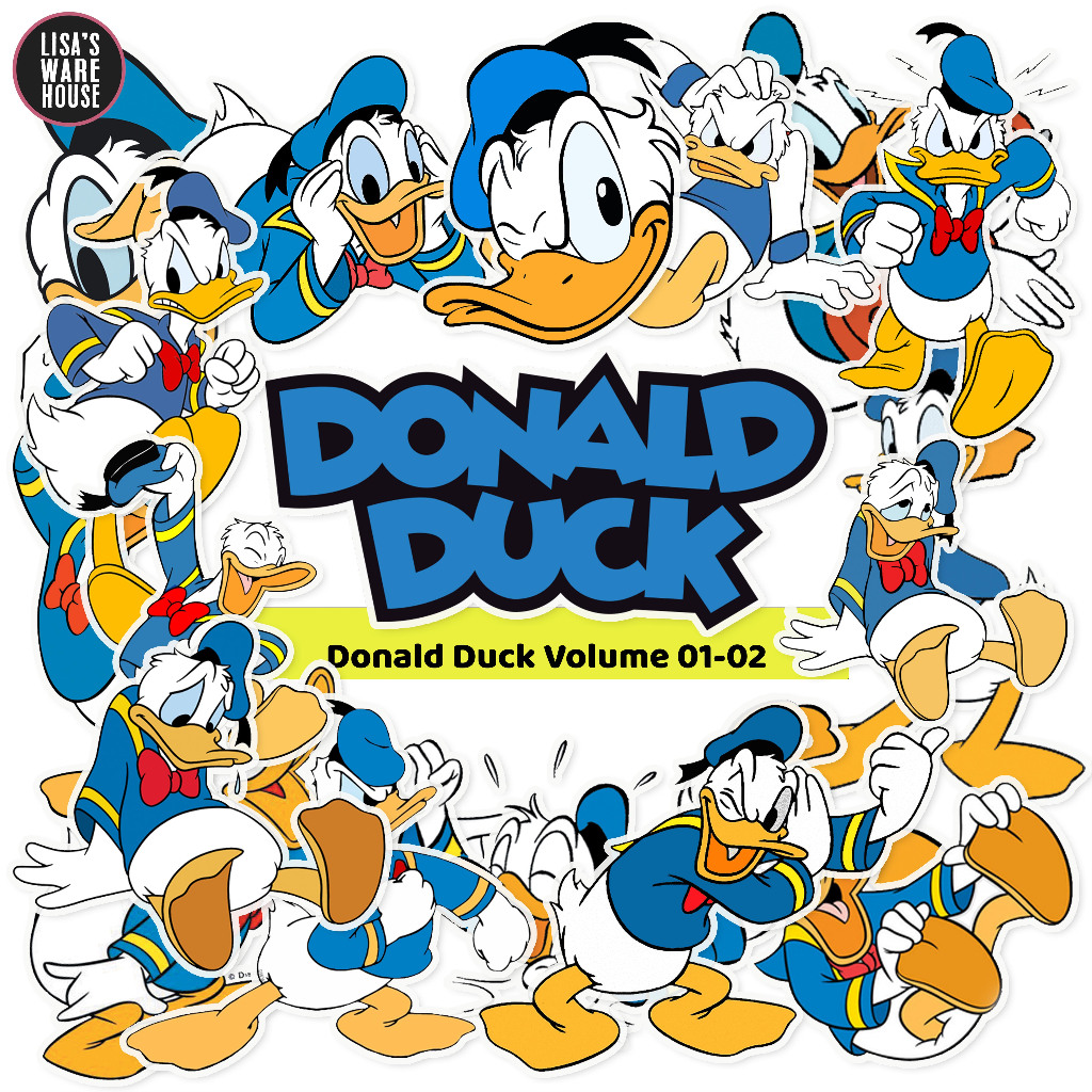 

Sticker Disney Donald Duck Volume 01-02