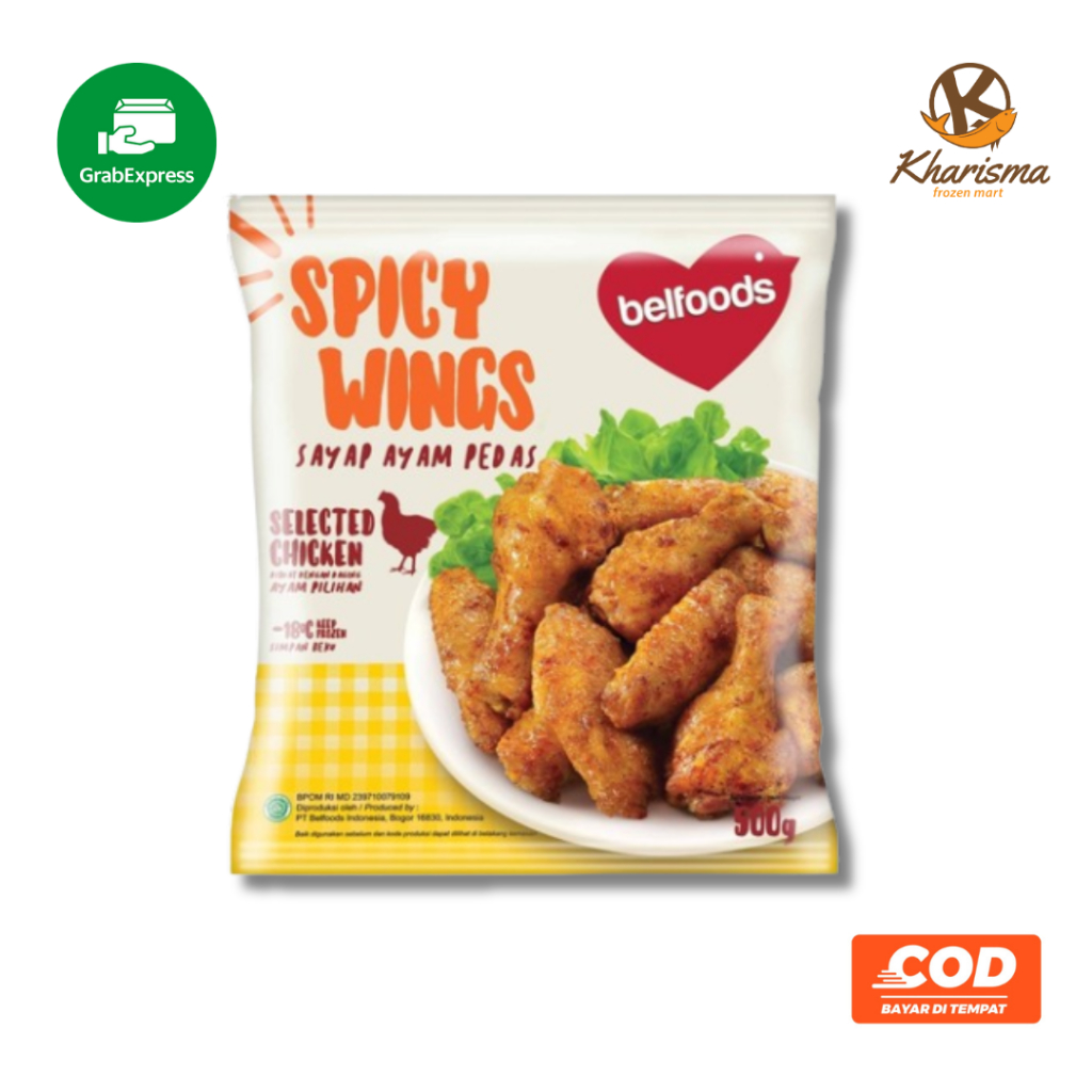 

(Khusus Padang) Belfoods Spicy Wings 500g