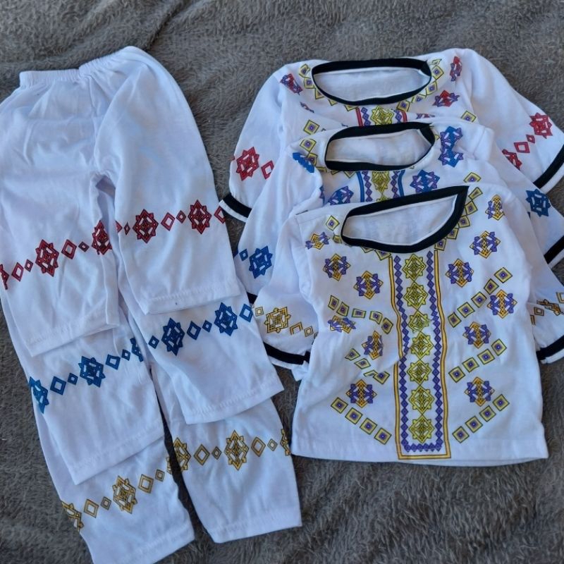 stelan koko bayi 0-6 bulan rendom motif warna