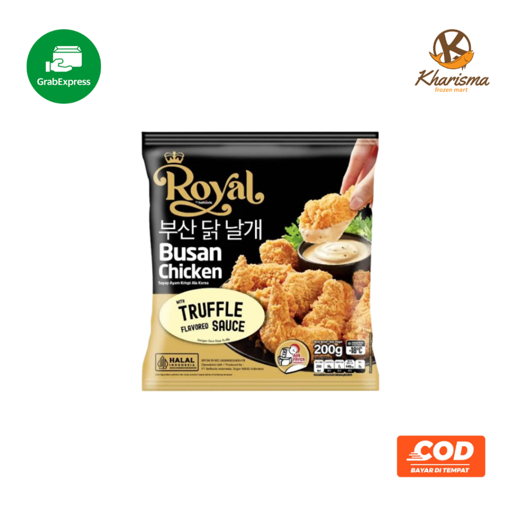 

(Khusus Padang) Belfoods Royal Chicken Truffle Sauce 200g Frozen Food