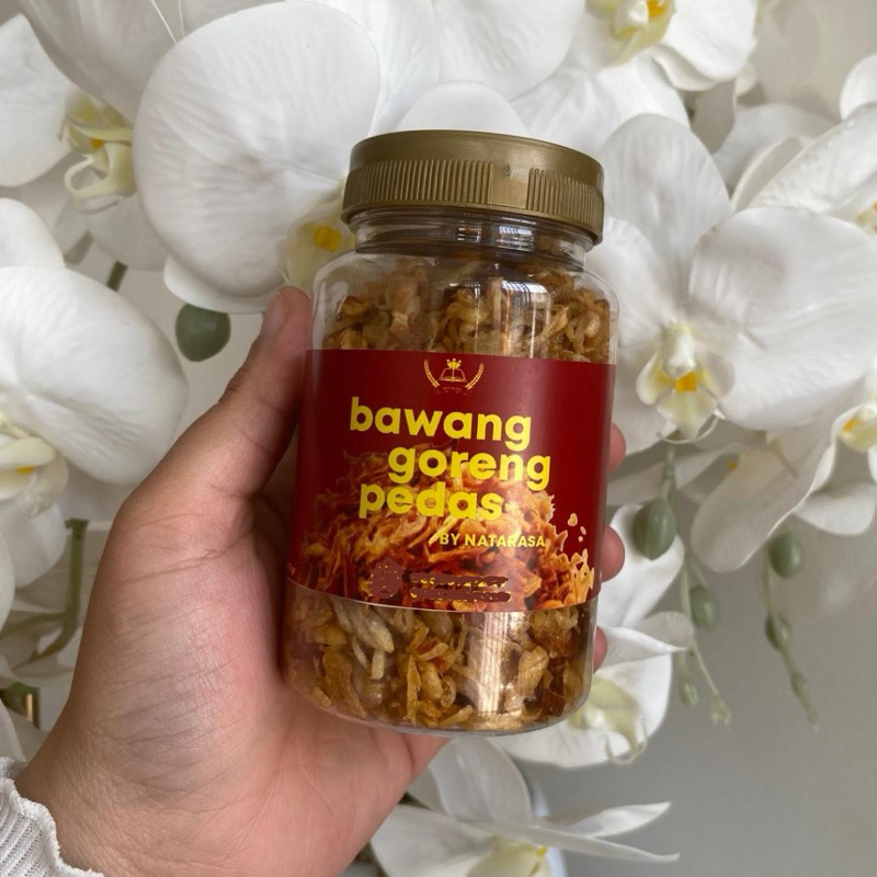 

Bawang Goreng Natarasa, Bawang goreng Sumenep Pedas 170 gram