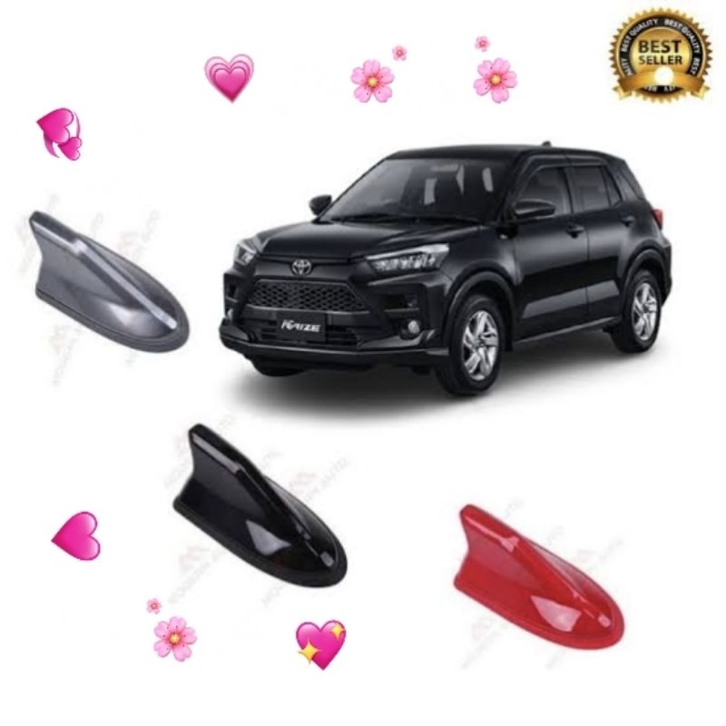 Antena Sirip Hiu / Shark Fin Antena Mobil Toyota Raize Shark Fin Antenna