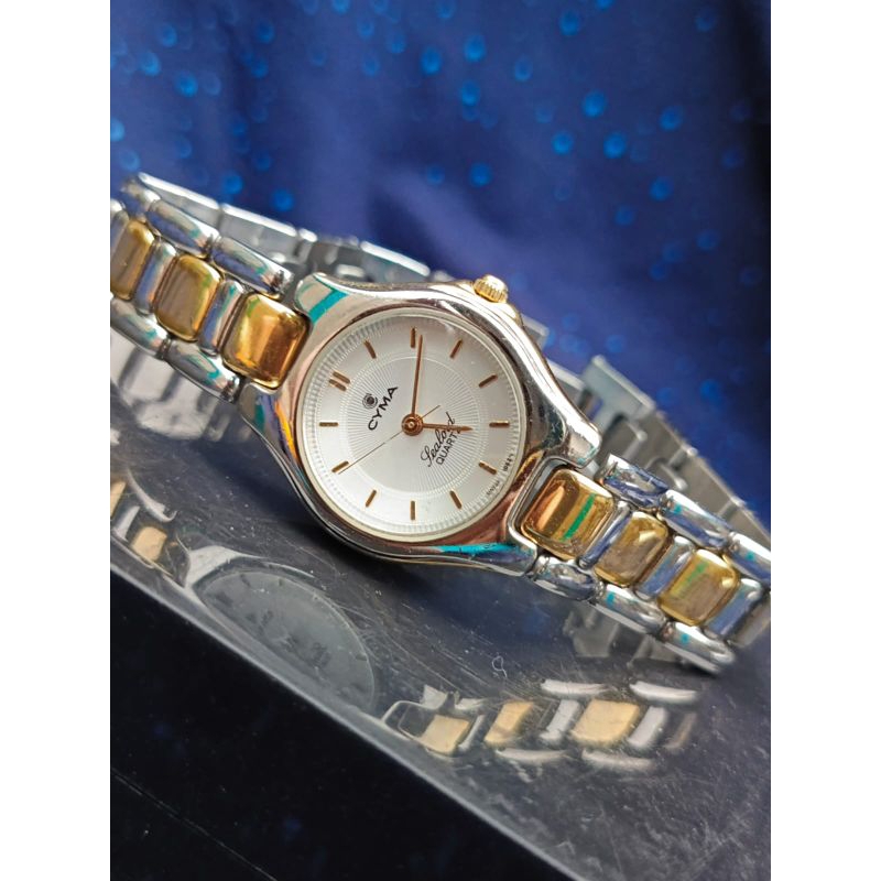 jp0279 Jam tangan wanita CYMA Sealord Swiss quartz movement