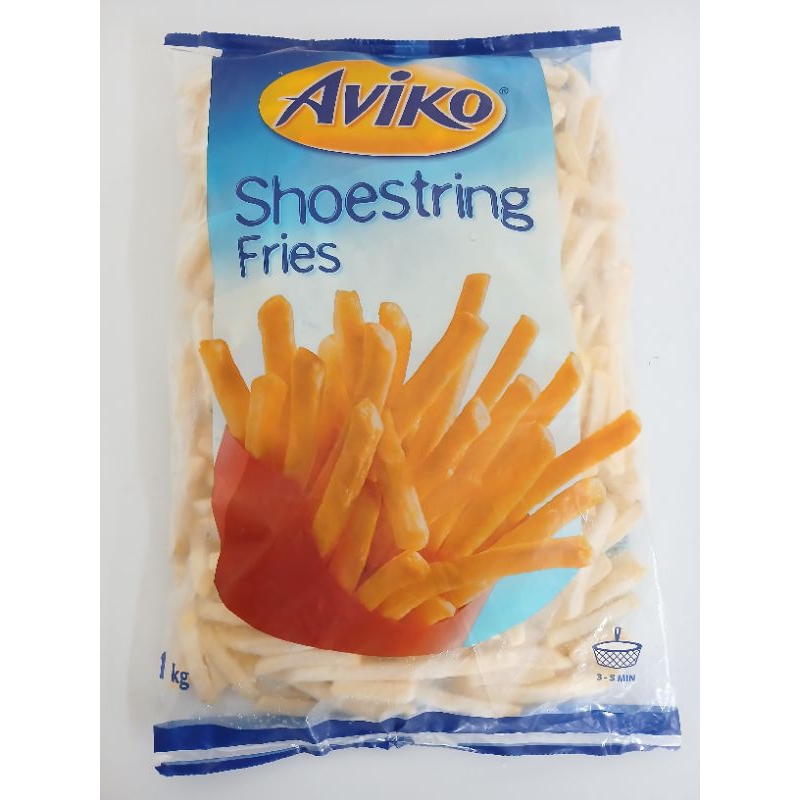 

Kentang Aviko shoestring 1Kg