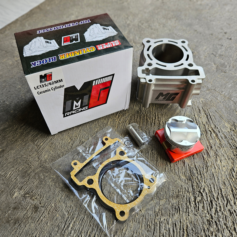 BLOK MX VIXION MX KING R15 62 63 65 66 68 70 72 MG RACING CERAMIC PISTON FJN FORGED