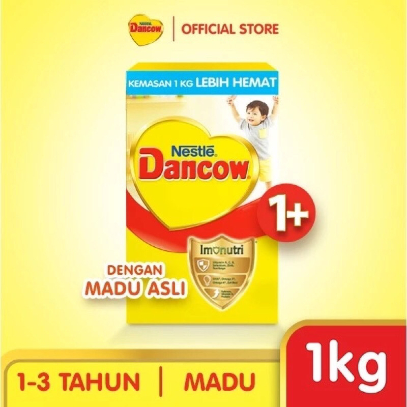 

susu Dancow Rasa madu 1+