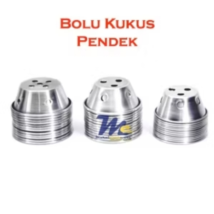 Cetakan Bolu Kukus Pendek Mekar Loyang Kue Bolu Kukus Maffin Cupcake