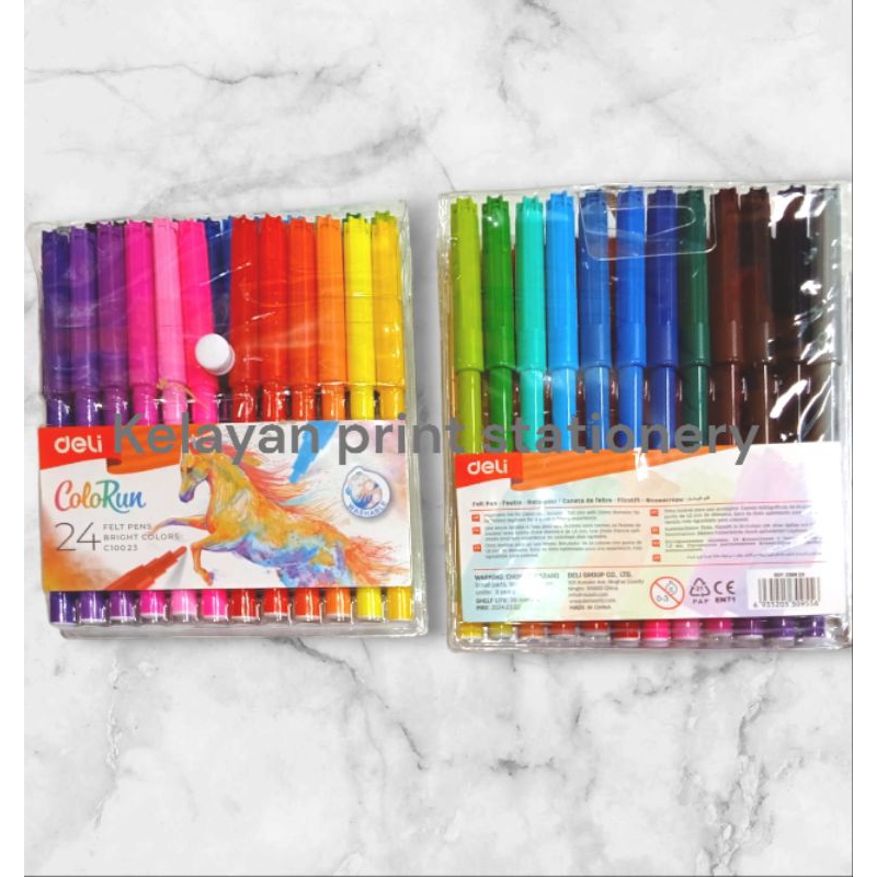 

(1 SET) SPIDOL DELI 24 WARNA