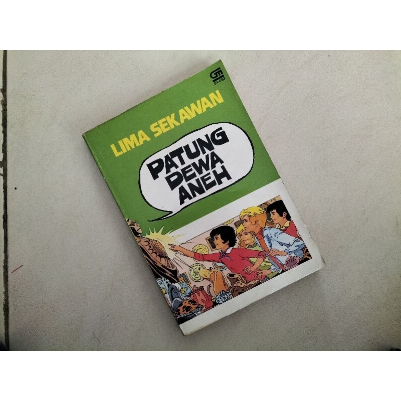 Novel Lima Sekawan Patung Dewa Aneh, karya Claude Voilier