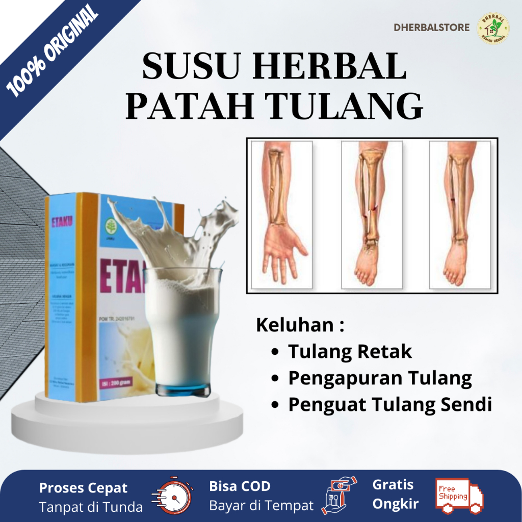 

Susu Untuk Patah Tulang, Obat Memperkuat Sendi dan Tulang, Obat Saraf Kejepit, Obat Pengapuran Tulang, Obat Osteoposis, Obat Nyeri Sendi, Obat Penguat Tulang, Obat Sakit Pinggang, Obat Sakit Tulang Belakang, Obat Pemulihan Tulang Retak dengan Susu Etaku