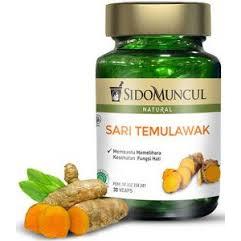 Sari Temulawak Kapsul Sidomuncul