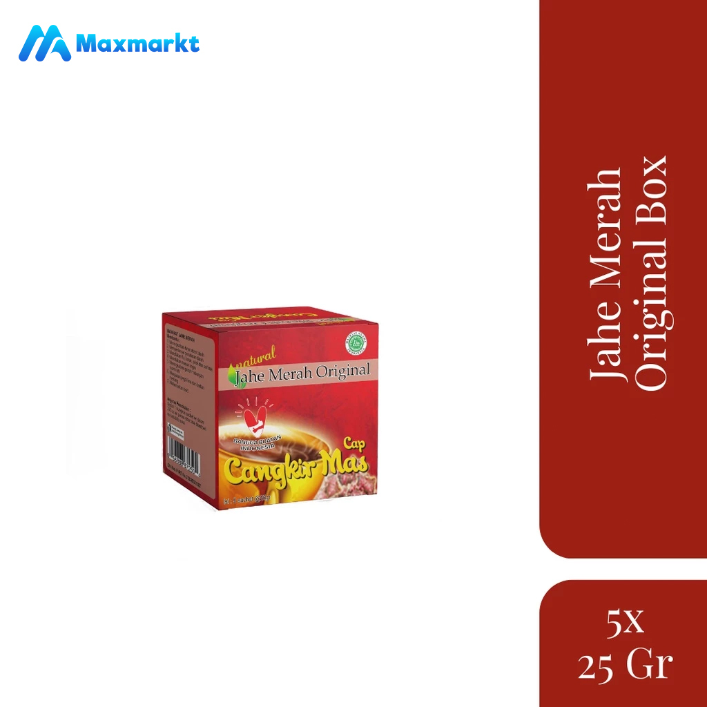 

Cangkir Mas Jahe Merah Original Box 125 Gram