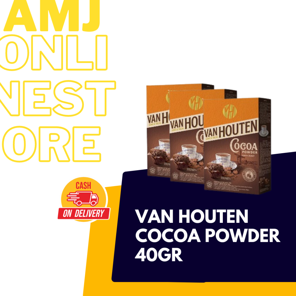 

VAN HOUTEN COCOA POWDER 40GR