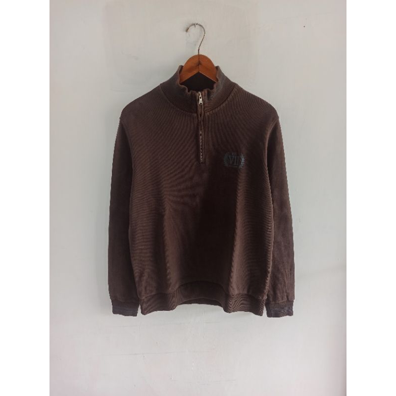 sweater halfzip Franco Ferraro brown