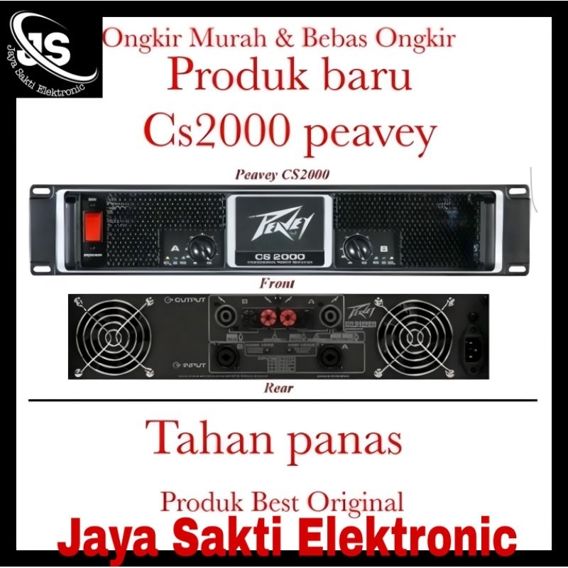 power Audio Sound system Peavey cs2000 produk baru tahan panas