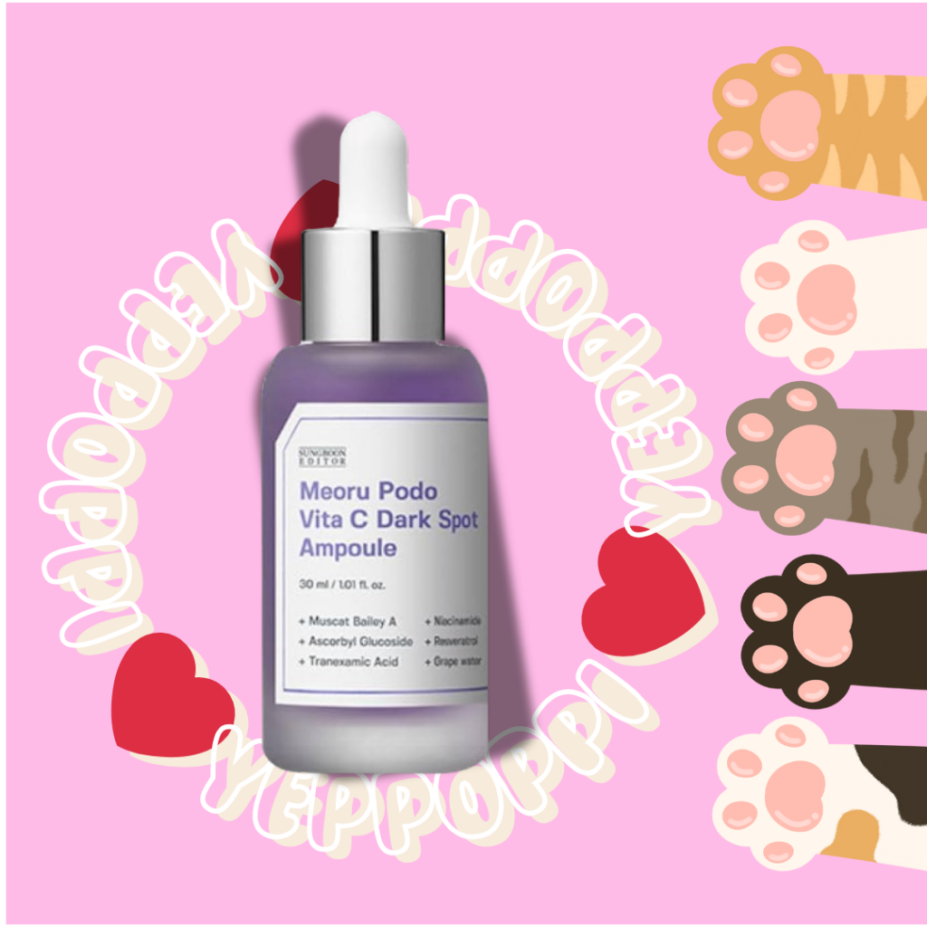 [READY STOCK] SUNGBOON MEORU PODO VITA C DARK SPOT AMPOULE - YEPPOPPI