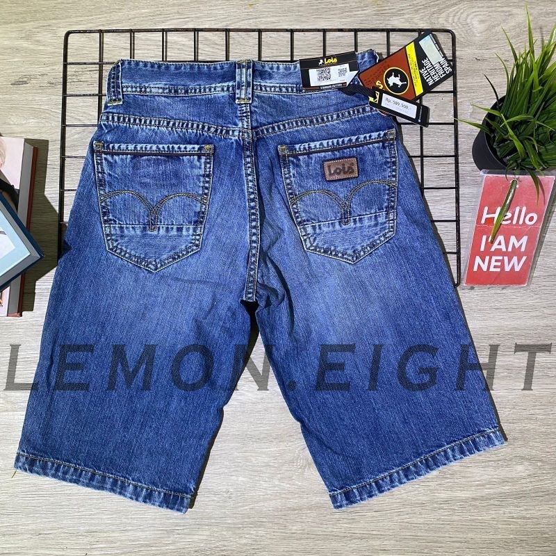 Celana Pendek Lois original - Lois terbaru pria - Jeans Original Pria Denim - Denim Pria 100% Origin