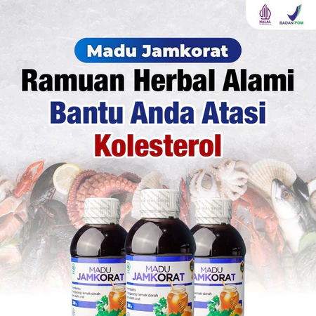 

MADU JAMKORAT 280gr - Membantu Atasi Kolesterol dan Asam Urat