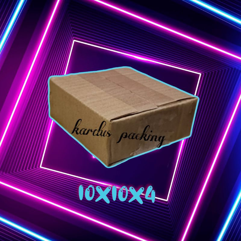 

kardus packing UK 10x10x4 kardus besar kardus kecil