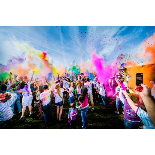 Holi powder warna warni bubuk food grade 1KG