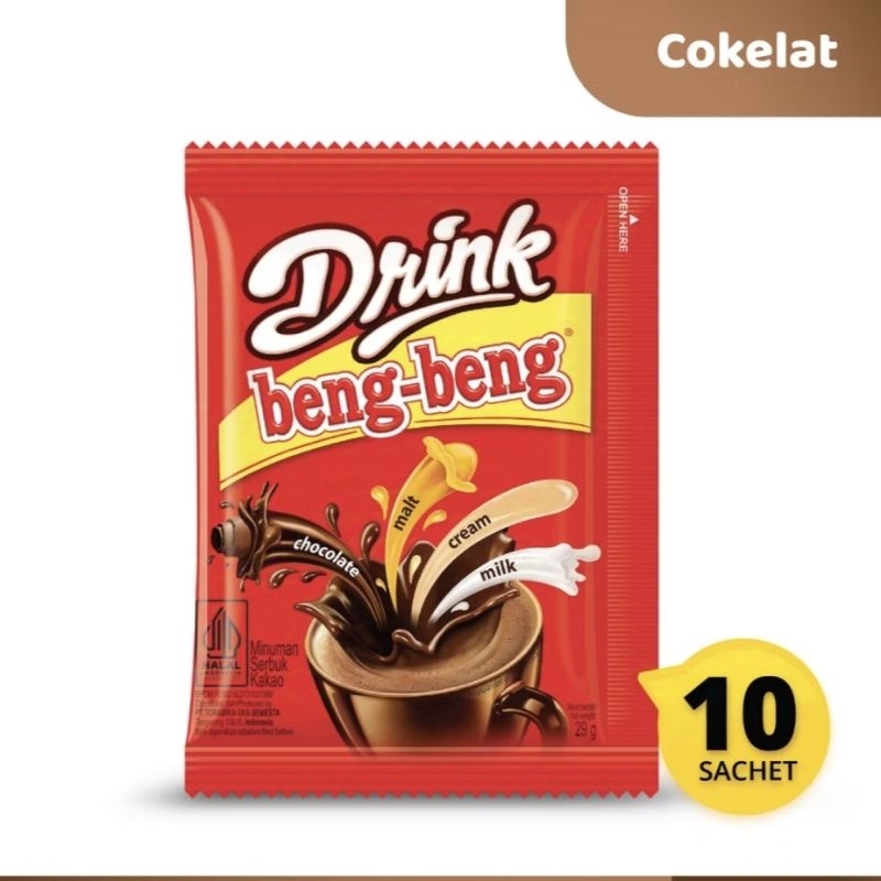 

Beng beng drink chocolate 10 sachet