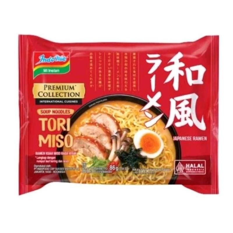 Indomie Japanese Ramen Tori Kara & Tori Miso