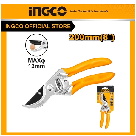 Gunting Dahan Bunga Pruning Shears ABS 8 INCH INGCO HPS0109