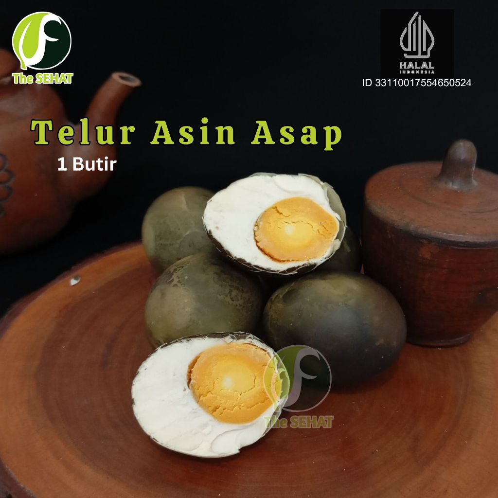 

Sejagad Telur Asin Asap Masir Matang Siap Saji Telur Asap 1pcs
