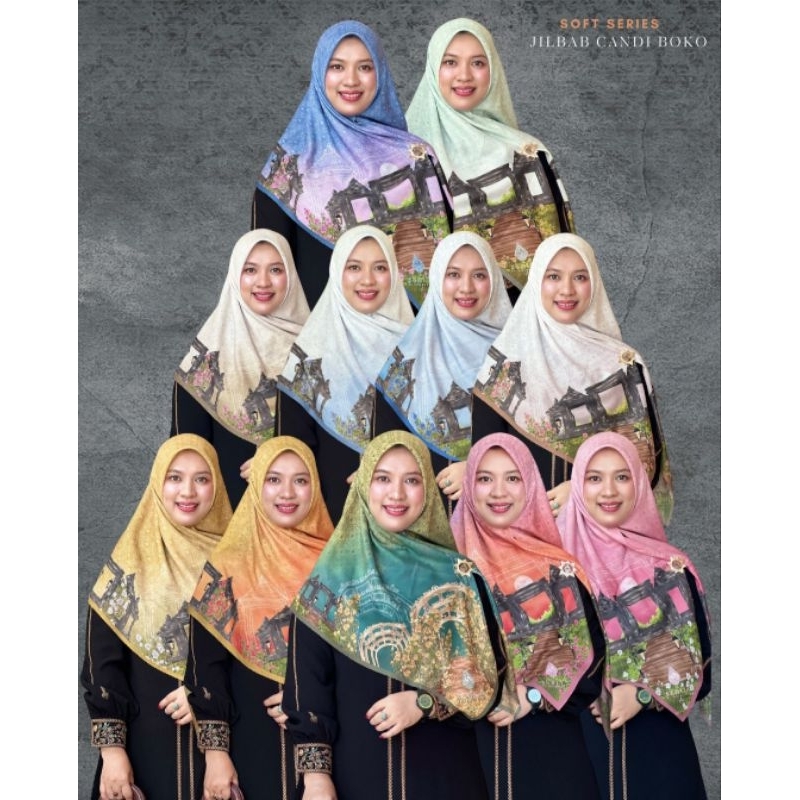 jilbab suhita Candi Boko