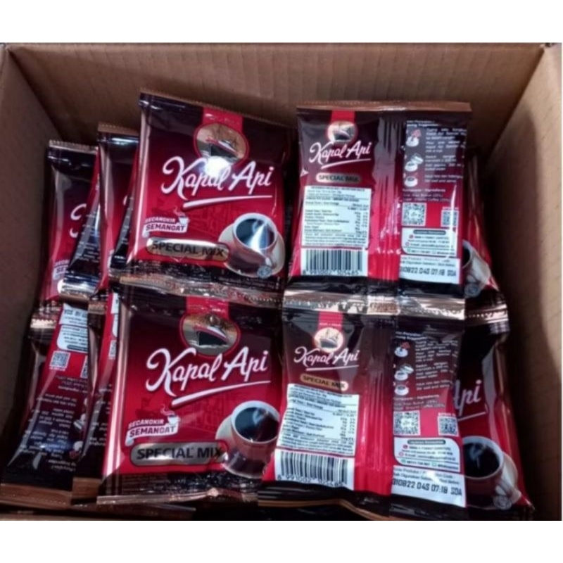 

Kopi Kapal Api Special Mix 25gram (1 renceng isi 10 sachet )