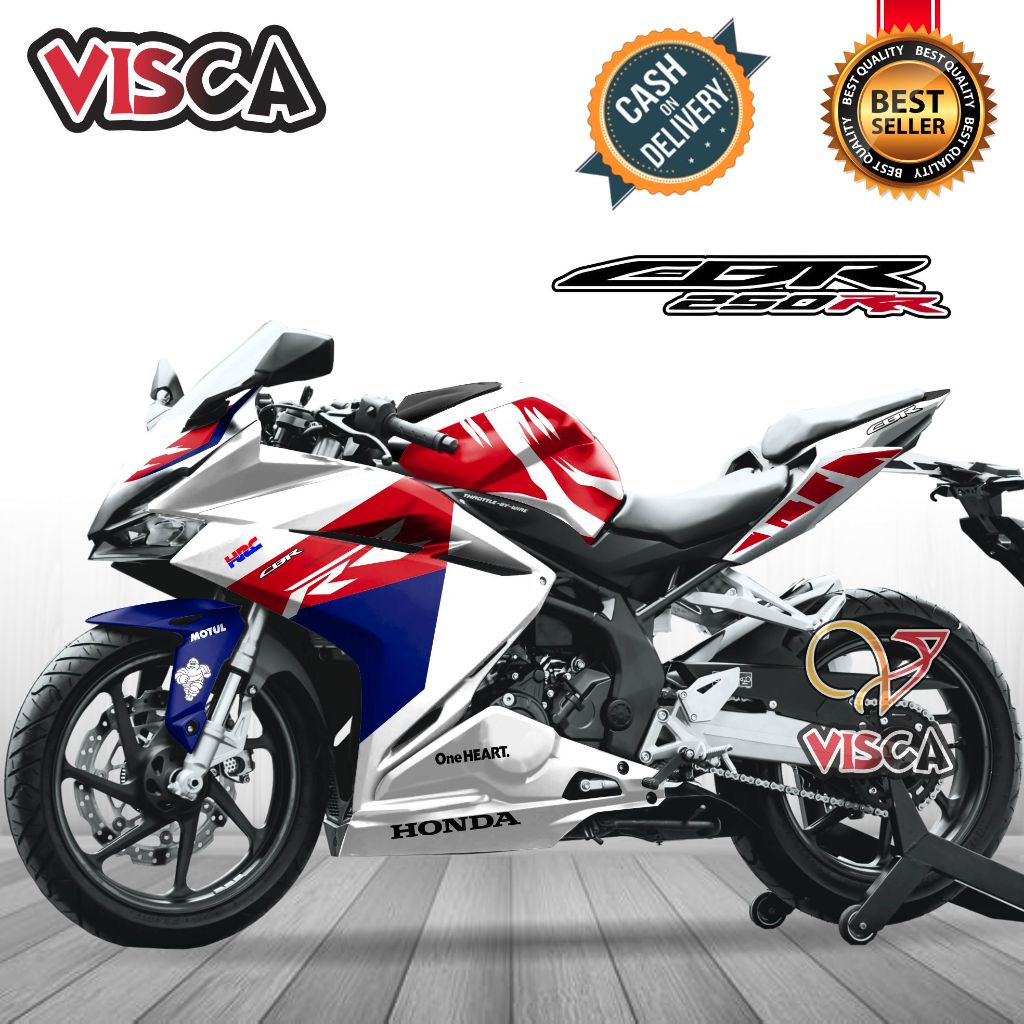 Decal CBR 250 RR Full Body Stiker CBR 250 RR Full Body Striping CBR 250 RR Variasi Keren Decal Holog