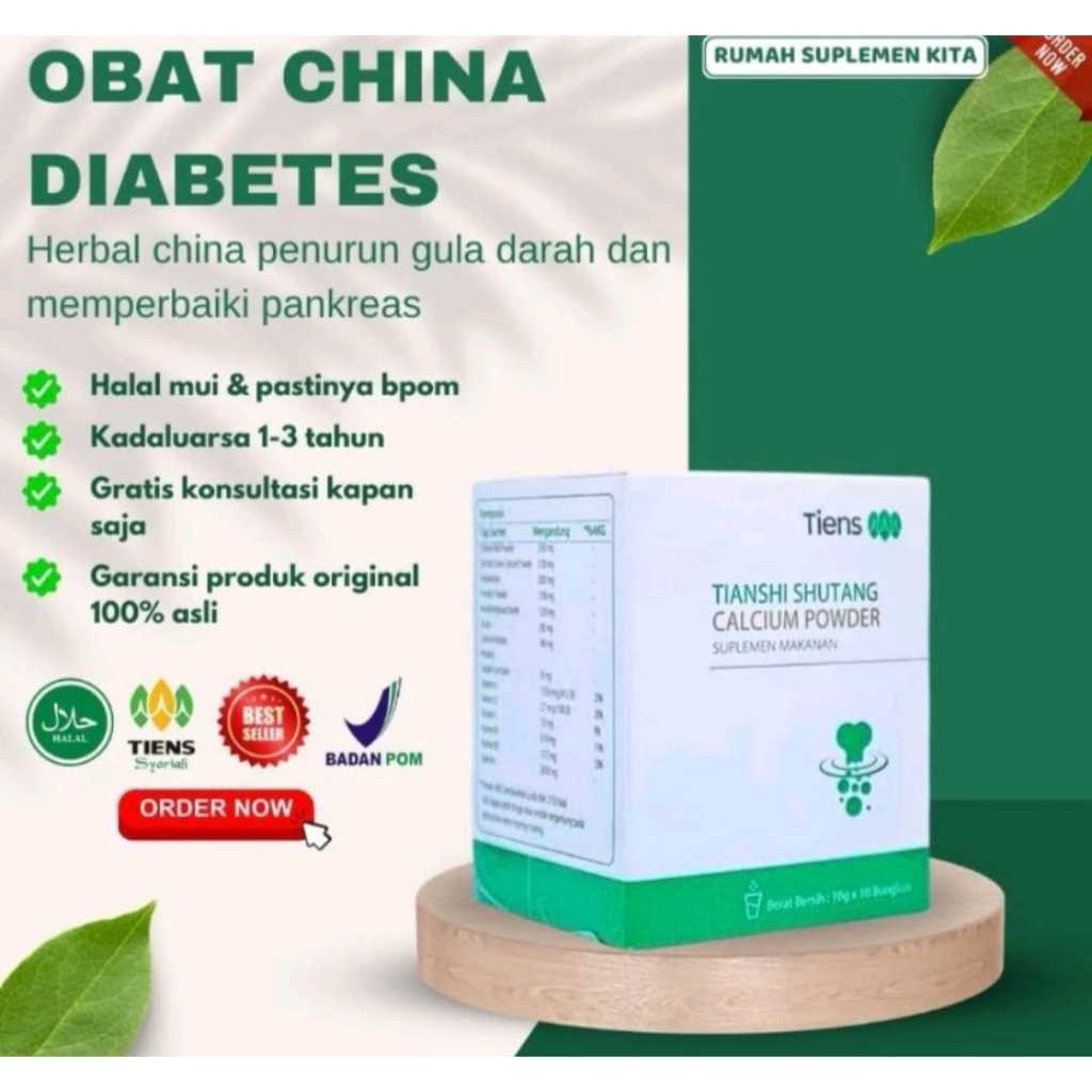 

OBAT CHINA DIABETES - Susu Labu Diabetes SHUTANG CALSIUM POWDER - Susu untuk Mengobati Diabetes