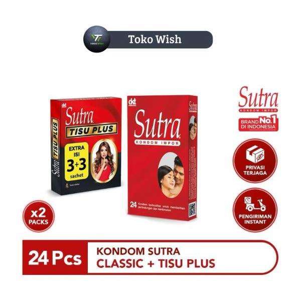 Sutra Merah 24s + Sutra Tisu Plus